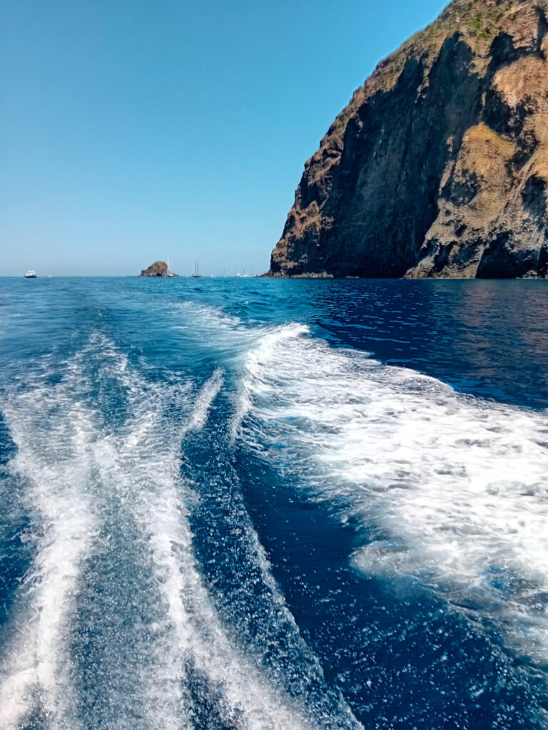 Noleggio barca con conducente a Vulcano - Eolie